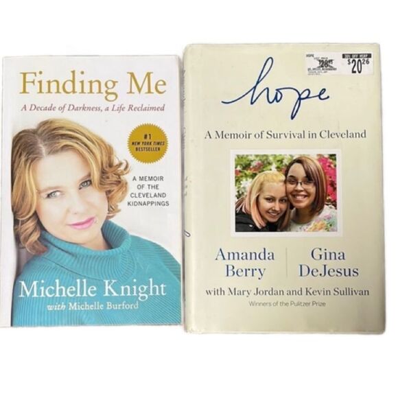 3/$20 Finding Me and Hope Memoirs (Book Bundle) Nonfiction - Picture 1 of 10